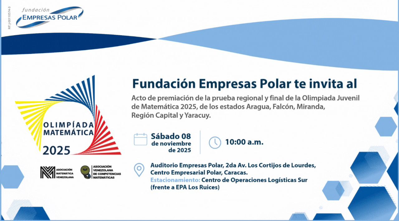 «Olimpiadas Juveniles de Matemáticas 2025»